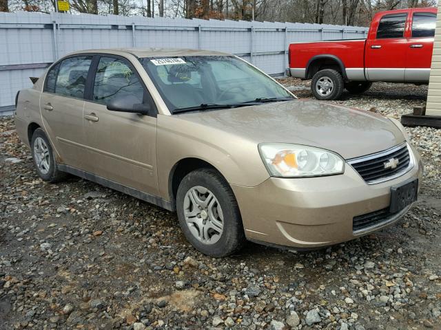 1G1ZS51F66F277882 - 2006 CHEVROLET MALIBU LS 金色 照片 1