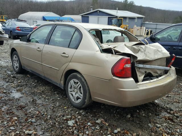 1G1ZS51F66F277882 - 2006 CHEVROLET MALIBU LS 金色 照片 3