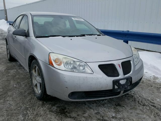 1G2ZG58N174262391 - 2007 PONTIAC G6 BASE SILVER photo 1