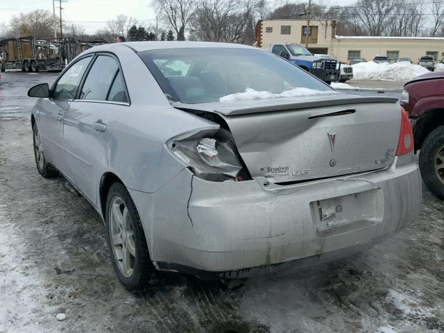 1G2ZG58N174262391 - 2007 PONTIAC G6 BASE SILVER photo 3