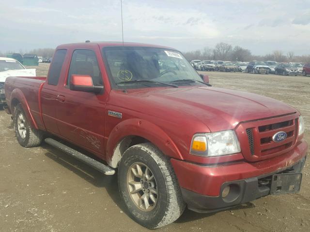 1FTLR4FE6APA13194 - 2010 FORD RANGER SUP RED photo 1