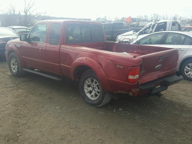 1FTLR4FE6APA13194 - 2010 FORD RANGER SUP RED photo 3