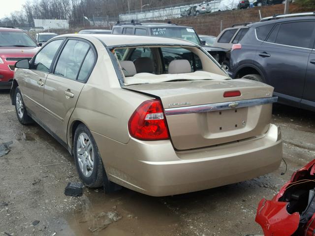 1G1ZS51F76F297834 - 2006 CHEVROLET MALIBU LS TAN photo 3