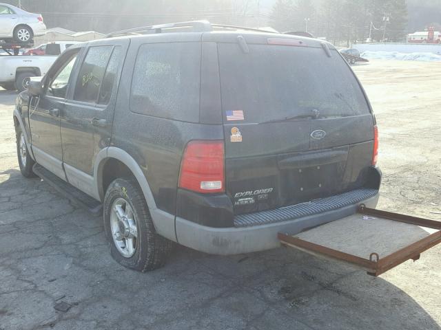 1FMZU73E52ZA10576 - 2002 FORD EXPLORER X BLACK photo 3