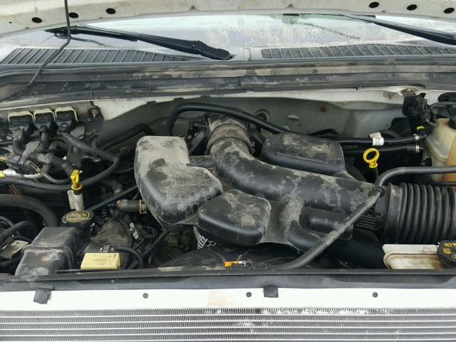 1FTWF31548EB85348 - 2008 FORD F350 SRW S WHITE photo 7