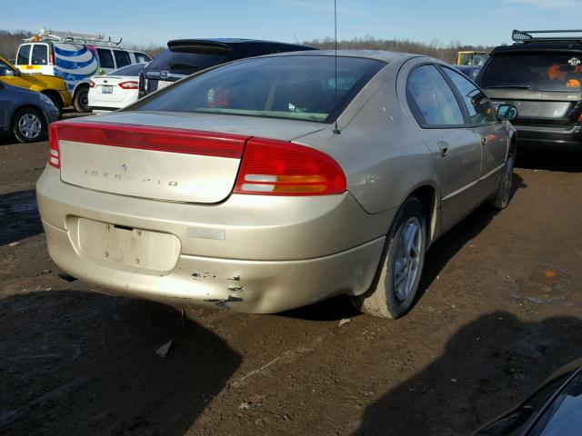 2B3HD46R4YH302341 - 2000 DODGE INTREPID GOLD photo 4