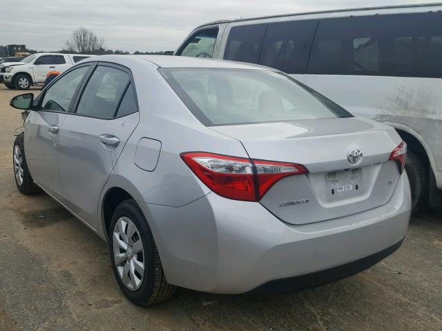 5YFBURHE7FP330380 - 2015 TOYOTA COROLLA L SILVER photo 3