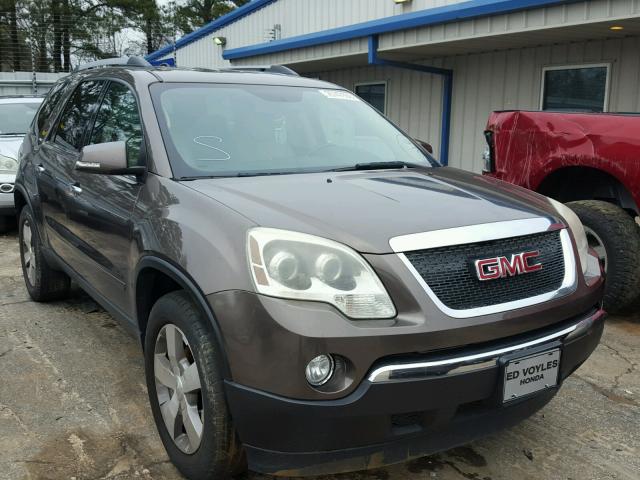 1GKLRMED7AJ247473 - 2010 GMC ACADIA SLT Qəhvəyi foto 1