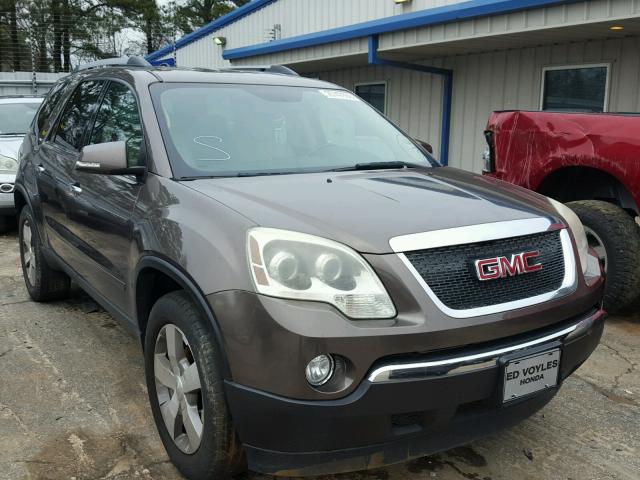 1GKLRMED7AJ247473 - 2010 GMC ACADIA SLT BROWN photo 1