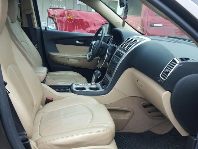 1GKLRMED7AJ247473 - 2010 GMC ACADIA SLT Qəhvəyi foto 5