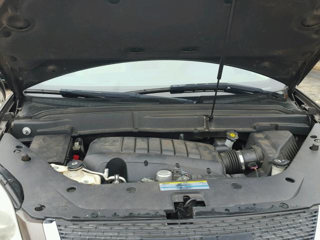 1GKLRMED7AJ247473 - 2010 GMC ACADIA SLT Qəhvəyi foto 7