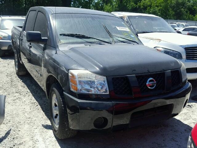 1N6BA07AX5N558997 - 2005 NISSAN TITAN XE BLACK photo 1