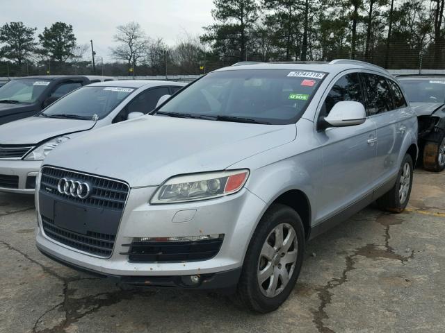 WA1BY74LX7D061061 - 2007 AUDI Q7 3.6 QUA SILVER photo 2