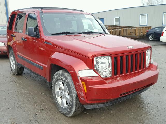 1J4PN2GK9AW166819 - 2010 JEEP LIBERTY SP RED photo 1