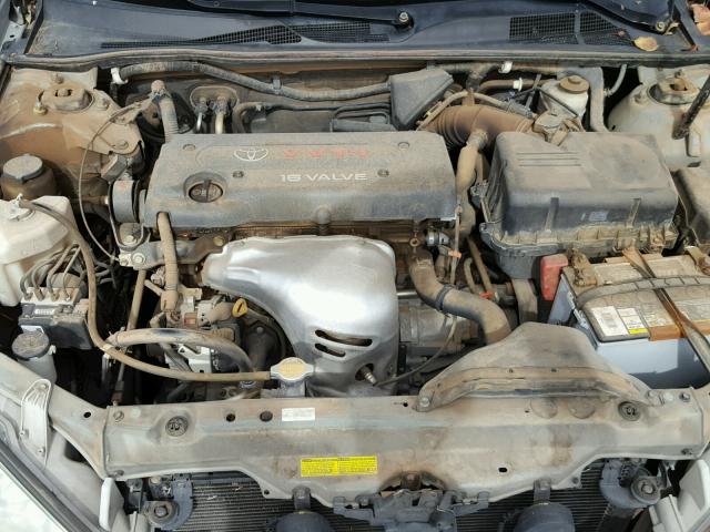 4T1BE30K95U095201 - 2005 TOYOTA CAMRY LE GREEN photo 7