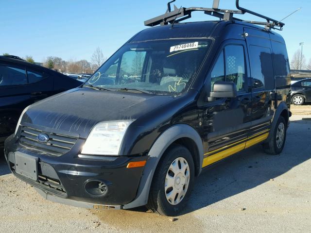 NM0LS7DN1DT152084 - 2013 FORD TRANSIT CO BLACK photo 2