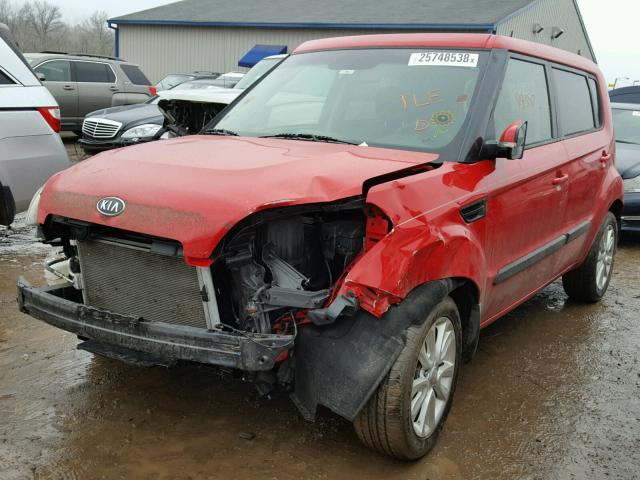 KNDJT2A6XC7365954 - 2012 KIA SOUL + RED photo 2