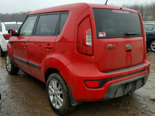 KNDJT2A6XC7365954 - 2012 KIA SOUL + RED photo 3