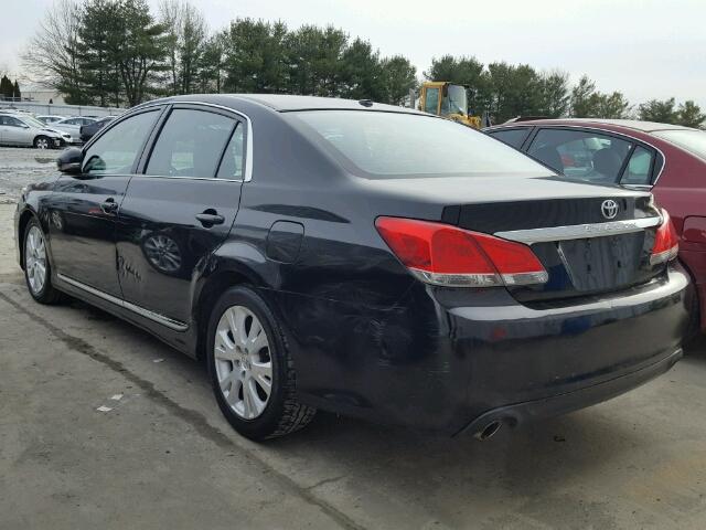 4T1BK3DB0CU451602 - 2012 TOYOTA AVALON BAS BLACK photo 3