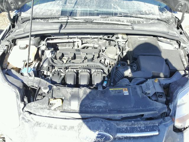 1FADP3K22DL332366 - 2013 FORD FOCUS SE GRAY photo 7