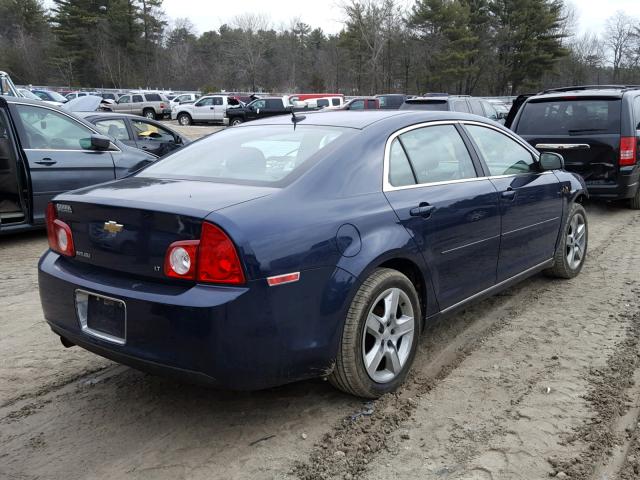 1G1ZH57B584247869 - 2008 CHEVROLET MALIBU 1LT BLUE photo 4