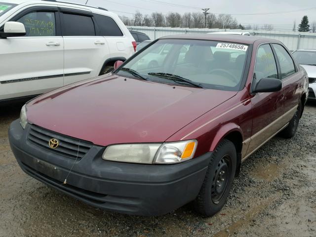 4T1BG22K9XU602313 - 1999 TOYOTA CAMRY CE BURGUNDY photo 2