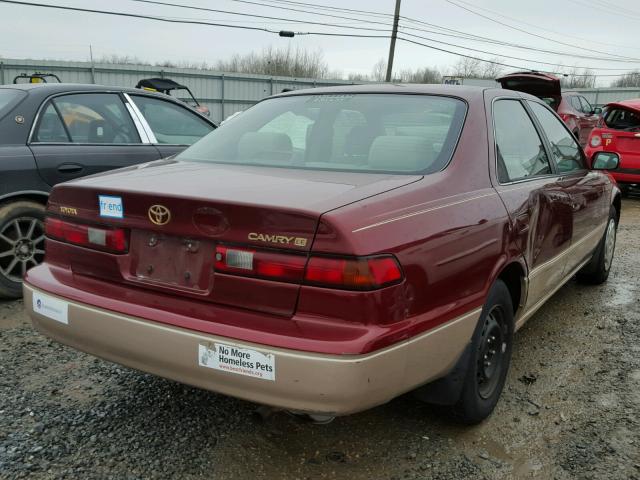 4T1BG22K9XU602313 - 1999 TOYOTA CAMRY CE BURGUNDY photo 4