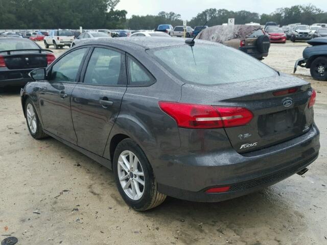 1FADP3F23GL244991 - 2016 FORD FOCUS SE GRAY photo 3