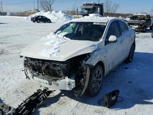 JM1BL1SF5A1229583 - 2010 MAZDA 3 I WHITE photo 2