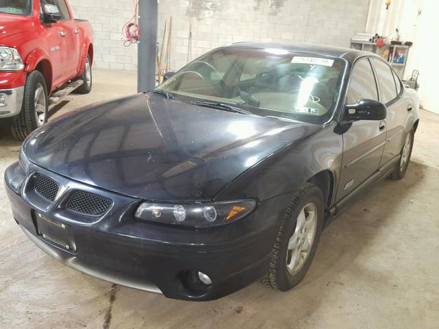 1G2WP5215WF210967 - 1998 PONTIAC GRAND PRIX BLACK photo 2