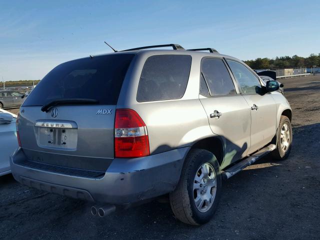 2HNYD18281H507318 - 2001 ACURA MDX GRAY photo 4