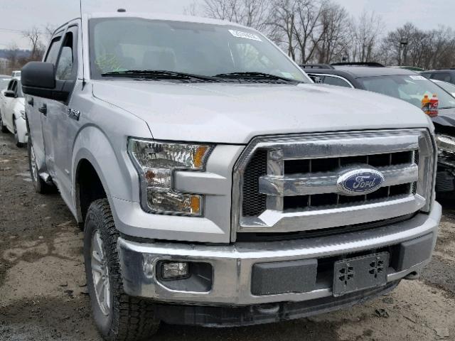 1FTEW1EG9GFC00091 - 2016 FORD F150 SUPER SILVER photo 1