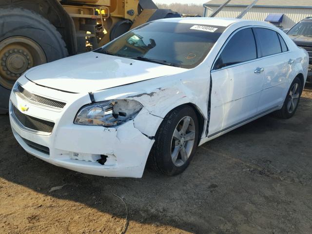 1G1ZC5EU0CF382354 - 2012 CHEVROLET MALIBU 1LT 白色 照片 2