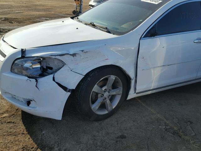 1G1ZC5EU0CF382354 - 2012 CHEVROLET MALIBU 1LT 白色 照片 9