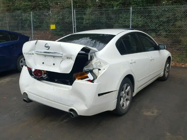 1N4AL21E59C147420 - 2009 NISSAN ALTIMA 2.5 WHITE photo 4