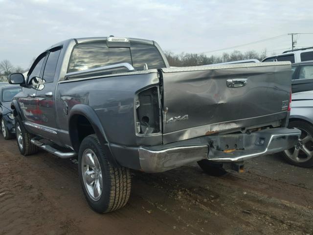 1D7HU18D55S234365 - 2005 DODGE RAM 1500 S GRAY photo 3