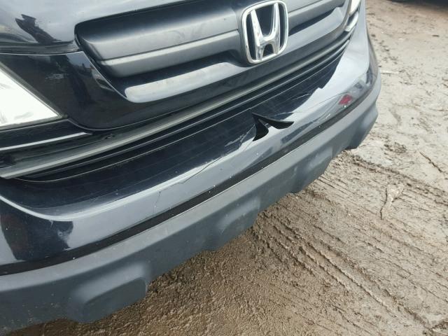 5J6RE48309L063796 - 2009 HONDA CR-V LX BLACK photo 9