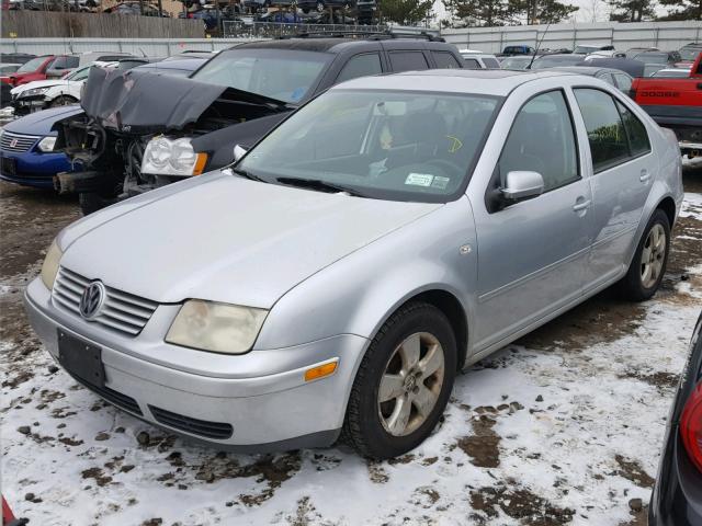 3VWSE69M23M142223 - 2003 VOLKSWAGEN JETTA GLS SILVER photo 2