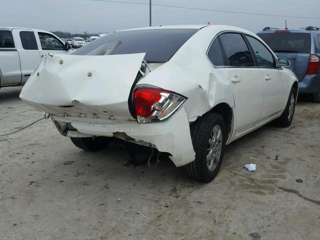 2G1WS583089282389 - 2008 CHEVROLET IMPALA POL WHITE photo 4