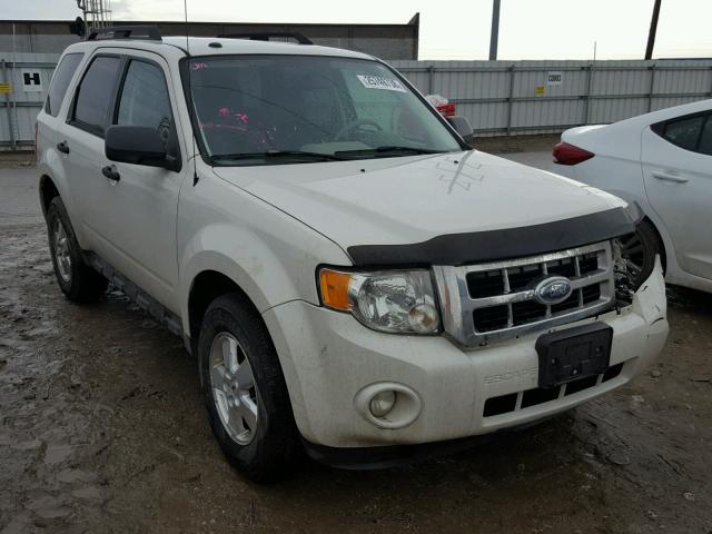 1FMCU0D76AKA44112 - 2010 FORD ESCAPE XLT WHITE photo 1