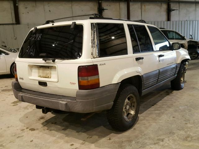 1J4GZ58S9VC623298 - 1997 JEEP GRAND CHER WHITE photo 4