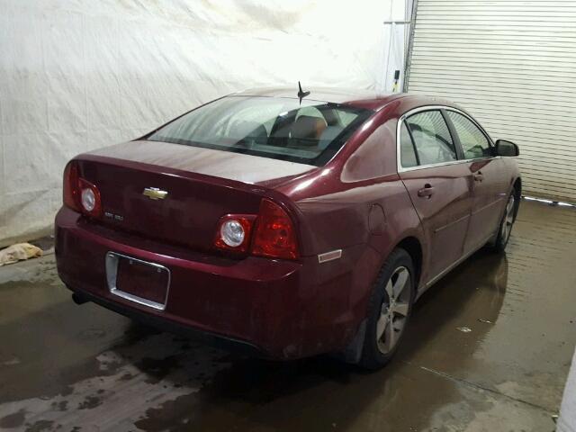 1G1ZJ57B99F180462 - 2009 CHEVROLET MALIBU 2LT RED photo 4