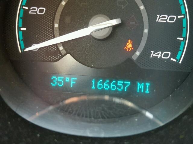 1G1ZB5EB6AF181430 - 2010 CHEVROLET MALIBU LS BLACK photo 8