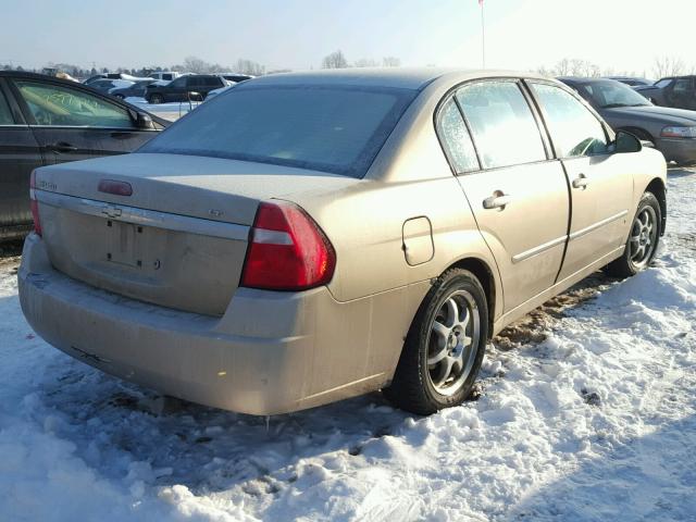 1G1ZT51F06F180352 - 2006 CHEVROLET MALIBU LT TAN photo 4