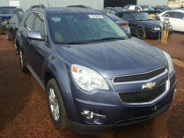 2GNALCEK2E6183236 - 2014 CHEVROLET EQUINOX LT BLUE photo 1