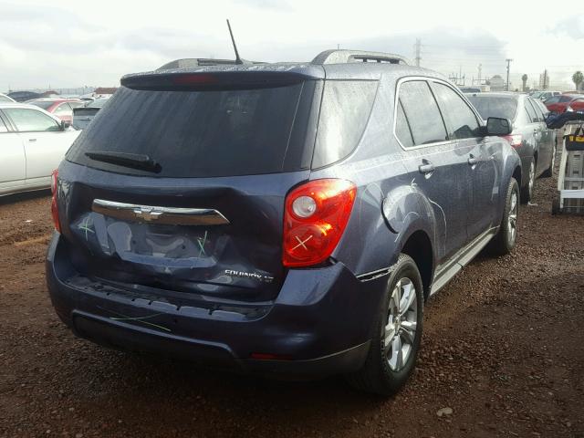 2GNALCEK2E6183236 - 2014 CHEVROLET EQUINOX LT BLUE photo 4