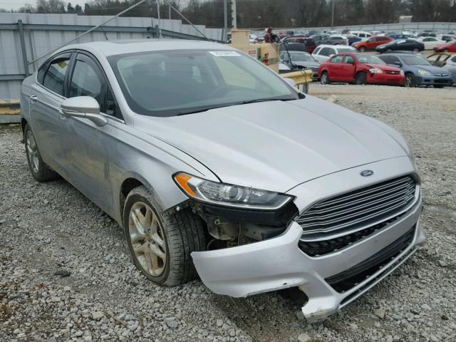 3FA6P0H7XER344391 - 2014 FORD FUSION SE SILVER photo 1