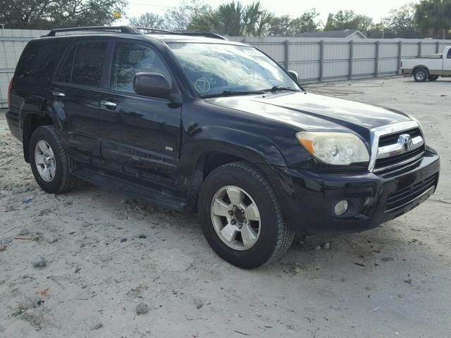 JTEZU14R28K016058 - 2008 TOYOTA 4RUNNER SR BLACK photo 1