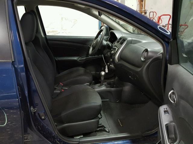 3N1CN7AP0DL878252 - 2013 NISSAN VERSA S BLUE photo 5