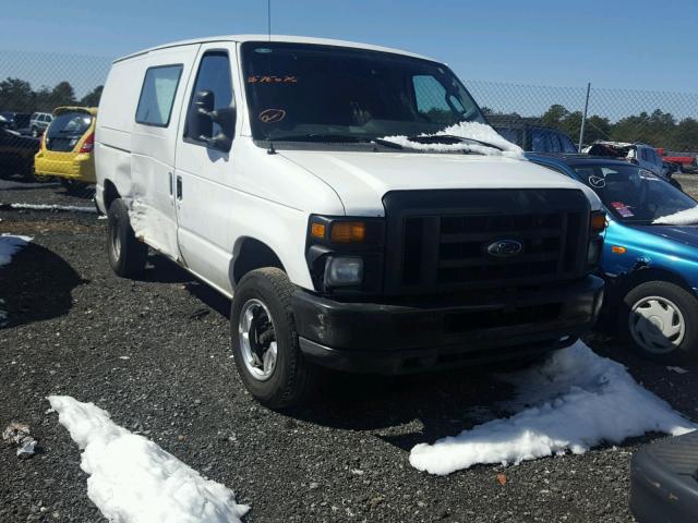 1FTSE3EL3ADA47094 - 2010 FORD ECONOLINE WHITE photo 1